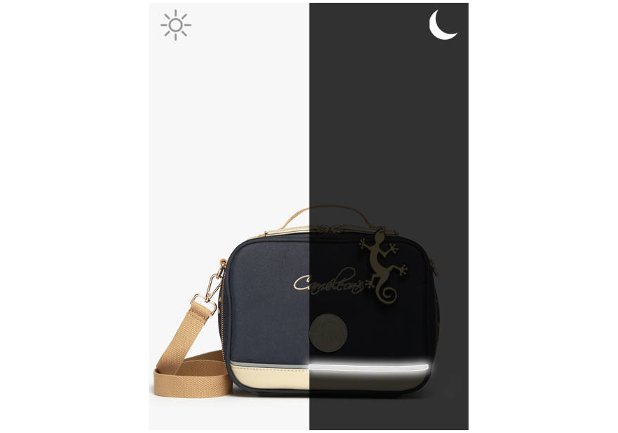 Caméléon VIG-BL24 sac à gouter caméléon vintage print girl Sacs à dos enfant