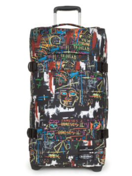 Eastpak K0A5BA9 BASQUIAT sac de voyage a roulette transit'r l basquiat Sac de voyage à roulettes
