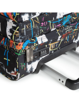 Eastpak K0A5BA9 BASQUIAT sac de voyage a roulette transit'r l basquiat Sac de voyage à roulettes