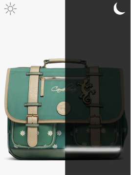 Caméléon VIG-CA35 cartable caméléon vintage print girl s Cartables enfant