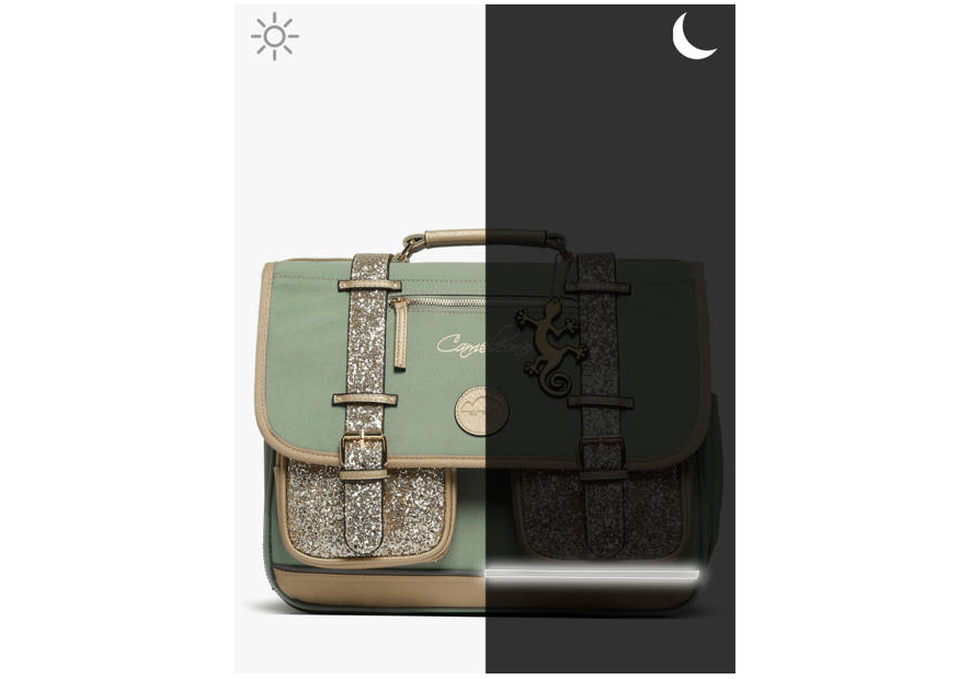 Caméléon VIG-CA35 cartable caméléon vintage print girl s Cartables enfant