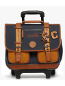 Caméléon VIB-CR38 - POLYESTER - MUSTARD B cartable à roulettes 2 compartiments vintage urban cartables-enfant