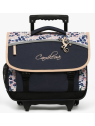 Caméléon BAS-CR38 - POLYESTER - NAVY LIBE caméléon-actual-cartable roulettes 38cm cartables-enfant
