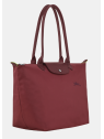 Longchamp 1899919 sac shopping l pliage green format a4 sac-a-main-shopping-toile-ou-cuir