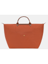 Longchamp 1625089 - NYLON ET CUIR - BRIQUE sac de voyage m le pliage original sacs-de-voyage