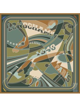 carré de soie longchamp...