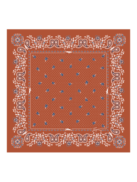 Longchamp 50657GSO carré de soie 50x50 cm carre de soie