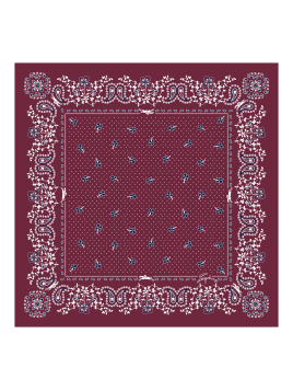 carré de soie 50x50 cm