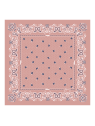 Longchamp 50657GSO - SOIE - ROSETHE carré de soie 50x50 cm carre-de-soie