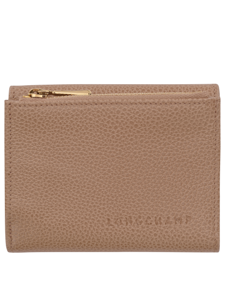 Longchamp 30049021 - CUIR DE VACHETTE - BI portefeuille compact le foulonné complet