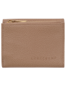 Longchamp 30049021 - CUIR DE VACHETTE - BI portefeuille compact le foulonné complet