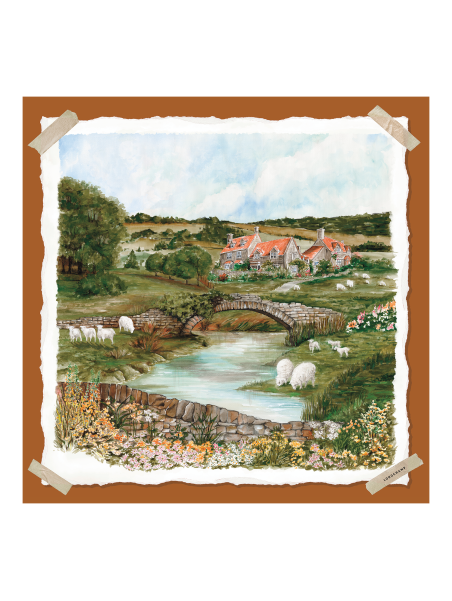 Longchamp 50662GSO carré de soie 70 x 70 cm carre de soie