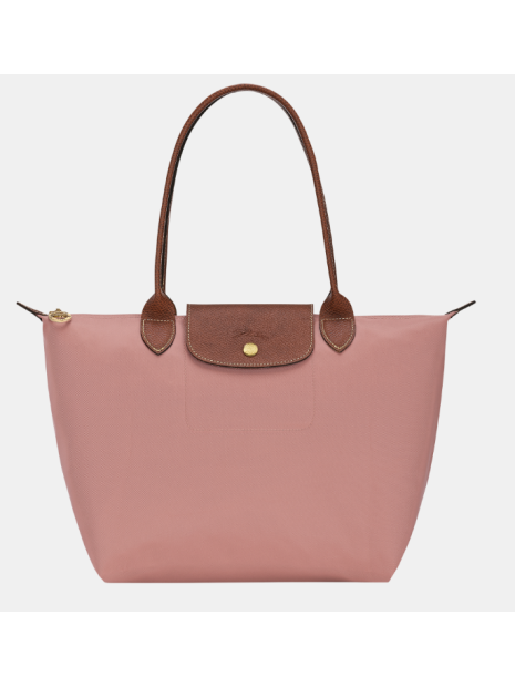 Longchamp 2605089 - NYLON ET CUIR - ROSETH sac cabas m le pliage n'est pas format a4 sac-a-main-shopping-toile-ou-cuir