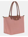 Longchamp 2605089 - NYLON ET CUIR - ROSETH sac cabas m le pliage n'est pas format a4 sac-a-main-shopping-toile-ou-cuir