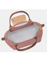 Longchamp 2605089 - NYLON ET CUIR - ROSETH sac cabas m le pliage n'est pas format a4 sac-a-main-shopping-toile-ou-cuir