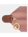Longchamp 2605089 - NYLON ET CUIR - ROSETH sac cabas m le pliage n'est pas format a4 sac-a-main-shopping-toile-ou-cuir