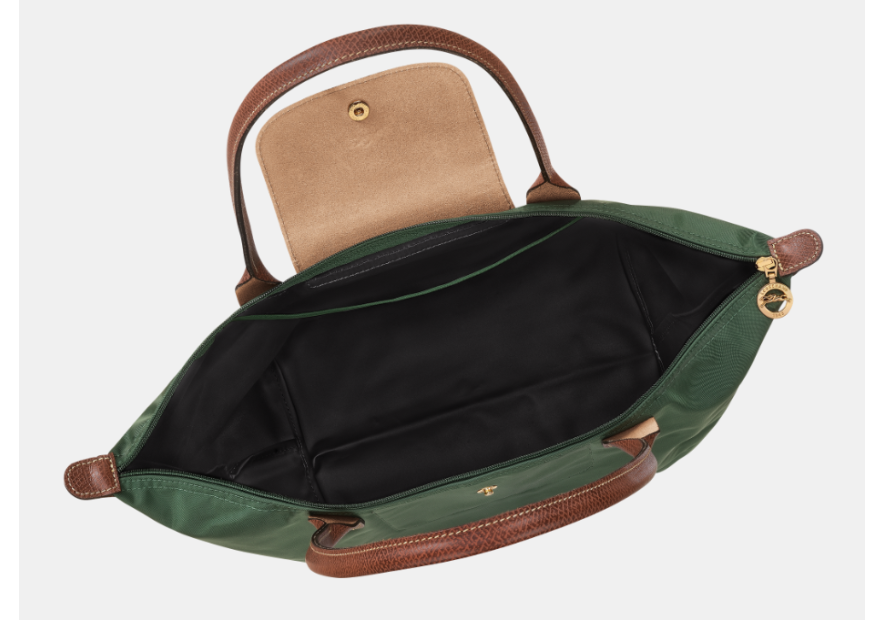 Longchamp 1899089 - NYLON ET CUIR - VERT A sac cabas l le pliage original format étudiant shopping