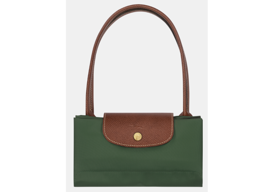 Longchamp 1899089 - NYLON ET CUIR - VERT A sac cabas l le pliage original format étudiant shopping