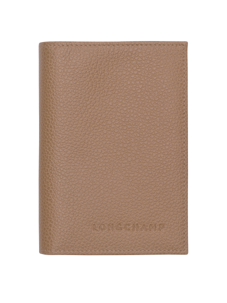 Longchamp 3416021 étui passeport le foulonné de longchamp etui-passeport