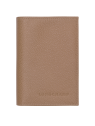 Longchamp 3416021 - CUIR DE VACHETTE - BIS étui passeport le foulonné de longchamp etui-passeport