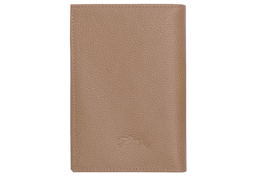 Longchamp 3416021 étui passeport le foulonné de longchamp etui passeport