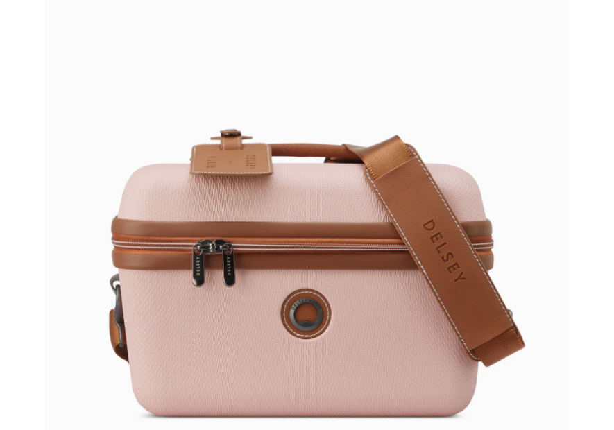 Delsey 1676310 - POLYCARB/CUIR - ROSE delsey chatelet air vanity beauty case
