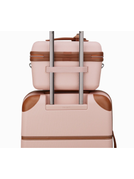 Delsey 1676310 - POLYCARB/CUIR - ROSE delsey chatelet air vanity beauty case