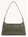 Lancaster 433-20 - CUIR DE VACHETTE - KAKI Suave Ace - Sac porté épaule sacs-a-mains