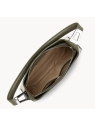 Lancaster 433-20 - CUIR DE VACHETTE - KAKI Suave Ace - Sac porté épaule sacs-a-mains