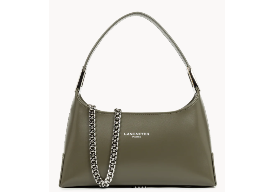 Lancaster 433-30 - CUIR DE VACHETTE - KAKI sac porté épaule suave s taille s Sacs à mains