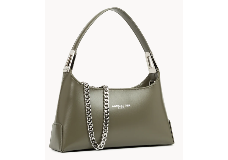 Lancaster 433-30 - CUIR DE VACHETTE - KAKI sac porté épaule suave s taille s Sacs à mains