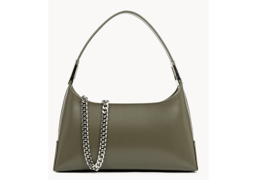 Lancaster 433-30 - CUIR DE VACHETTE - KAKI sac porté épaule suave s taille s Sacs à mains