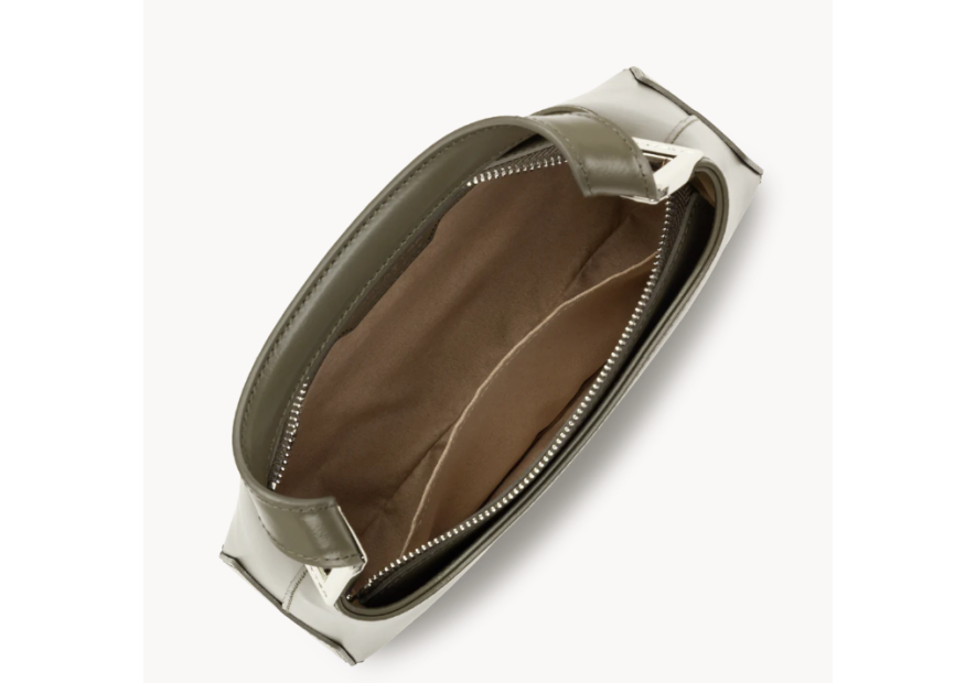 Lancaster 433-30 - CUIR DE VACHETTE - KAKI sac porté épaule suave s taille s Sacs à mains