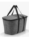 Reisenthel UH - POLYESTER - TWIST SILVER dots sac isotherm m loisirs