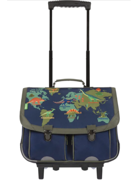 Tann's 472 - POLYESTER - MARIUS BLEU cartable trolley 38cm cartables-enfant