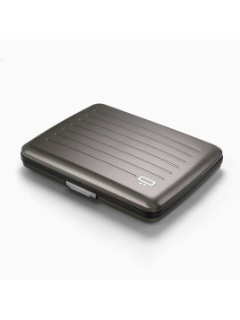 Ögon Design V2 LARGE OSLO - ALUMINIUM - PLAT ögon design big stocklom v2 porte cartes porte cartes