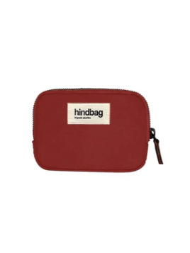 hindbag LILI - COTON BIO - TERRACOTA porte monnaie lili hindbag pmpb