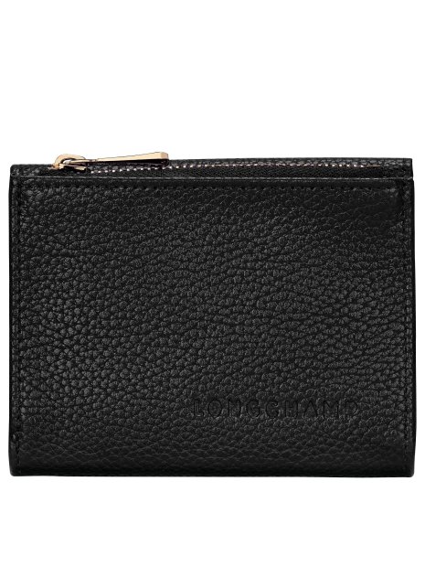 Longchamp 30049021 - CUIR DE VACHETTE - NO portefeuille compact le foulonné complet