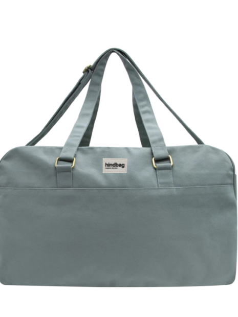 hindbag YVES - COTON BIO - SAUGE sac de voyage yves xl sacs-de-voyage