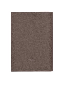 Longchamp 3416021 - CUIR DE VACHETTE - TAU étui passeport le foulonné de longchamp etui passeport