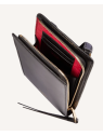 Lancel A13950 - CUIR DE VACHETTE - NOIR etui téléphone origami de lancel etui-telephone