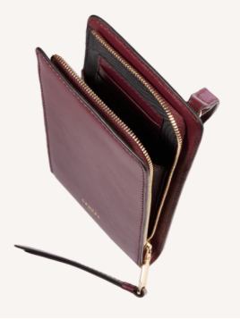 Lancel A13950 - CUIR DE VACHETTE - CASS etui téléphone lancel origami etui telephone