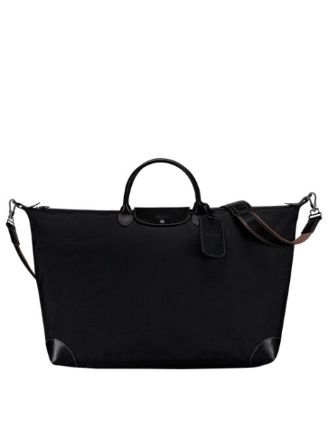 Longchamp 1625080 - POLYESTER/CUIR - NOIR sac de voyage boxford xl longchamp sacs-de-voyage