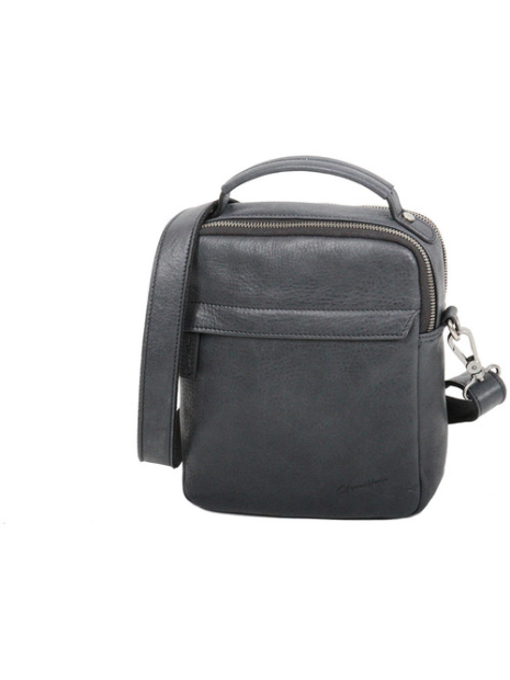 Gerard Henon 7110 - CUIR DE VACHETTE - NOIR sac homme à poignée vintage sacoche-homme