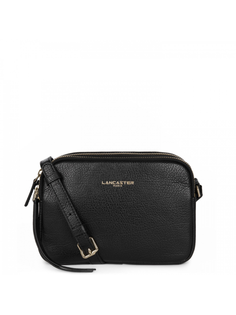 Lancaster 529-20 - CUIR DE VACHETTE - NOIR Dune - Mini Sac Trotteur sacs-a-mains