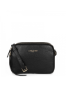 Lancaster 529-20 - CUIR DE VACHETTE - NOIR Dune - Mini Sac Trotteur sacs-a-mains
