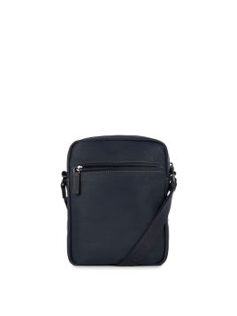 Lancaster 320-14 - CUIR DE VACHETTE - BLEU Soft Vintage - Sacoche sacoche homme