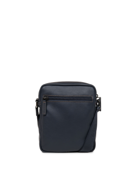 Lancaster 320-10 - CUIR DE VACHETTE - BLEU Soft Vintage - Petite sacoche sacoche homme