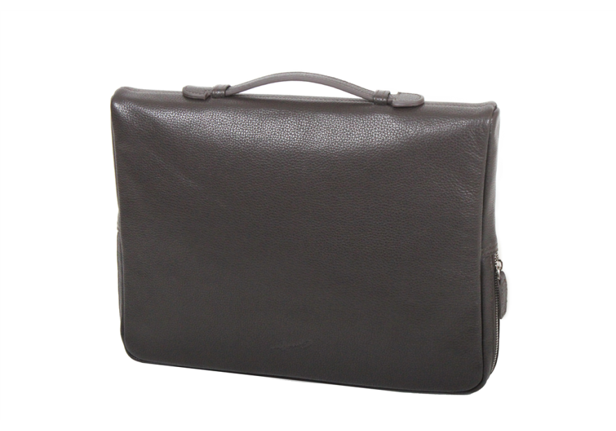 Gerard Henon 16244 - CUIR DE VACHETTE - NOIR twist porte documets xs Sac business