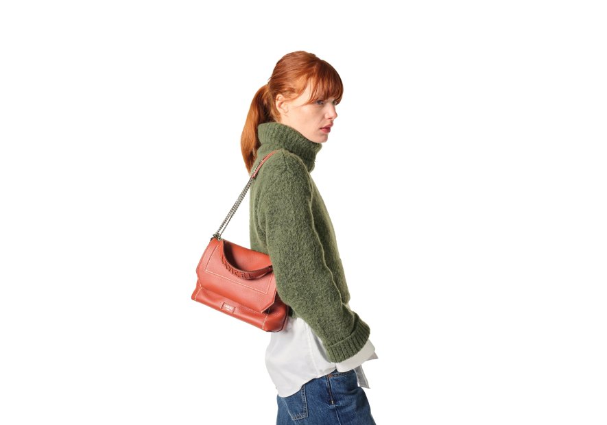 Lancel A13782 sac à rabat lancel ninon soft Sacs à mains